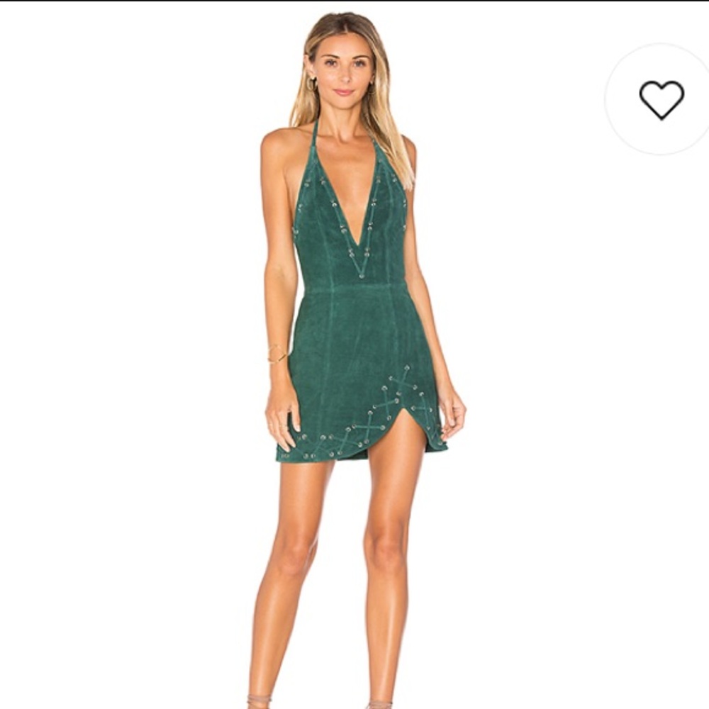 NBD Charlotte Dress, green - Picture 2 of 5